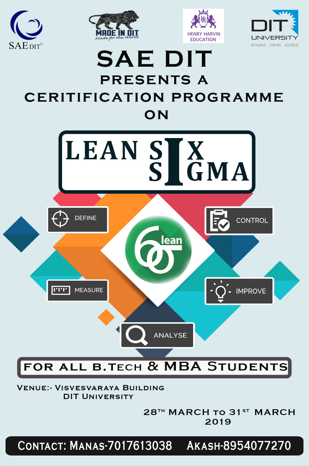 Lean Six Sigma 2019